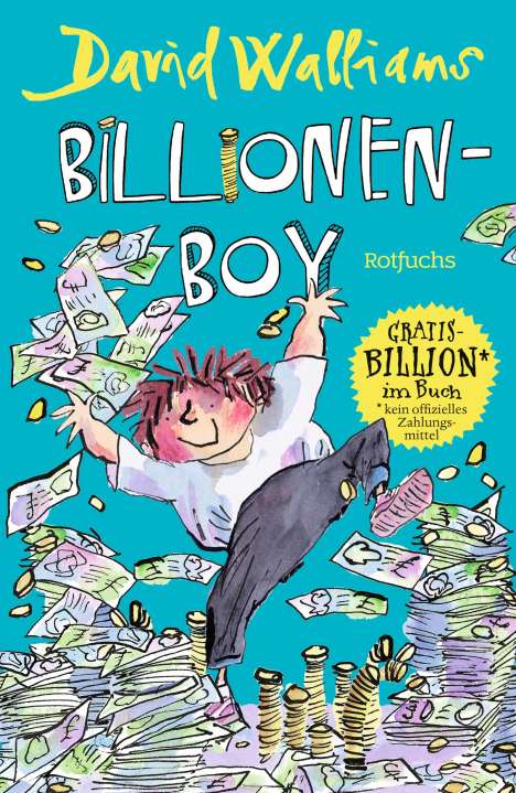 David Walliams: Billionen-Boy, Buch