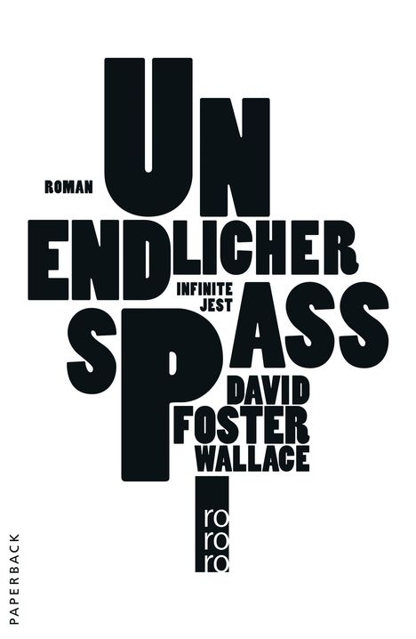 David Foster Wallace: Unendlicher Spaß, Buch