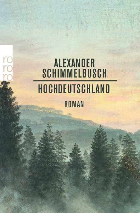 Alexander Schimmelbusch: Hochdeutschland, Buch