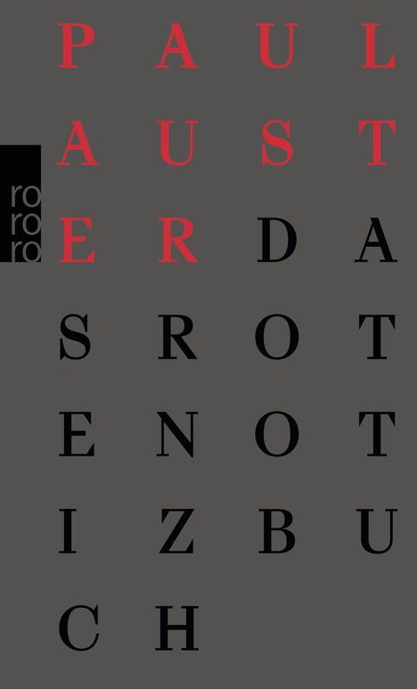 Paul Auster: Das rote Notizbuch, Buch