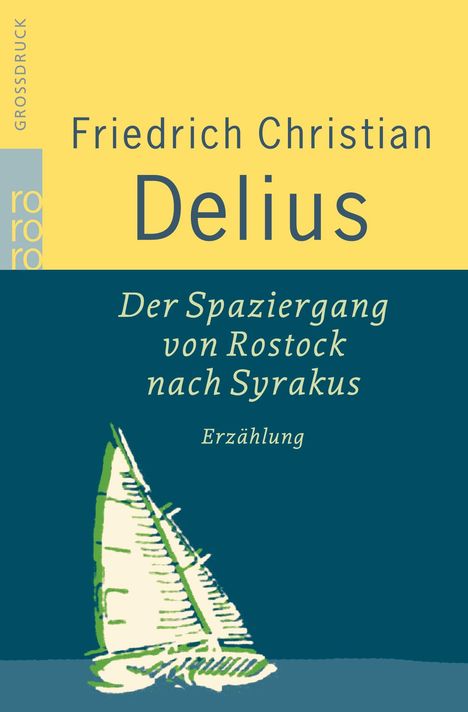 Friedrich Christian Delius: Delius, F: Spaziergang von Rostock, Buch