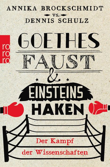 Annika Brockschmidt: Goethes Faust und Einsteins Haken, Buch