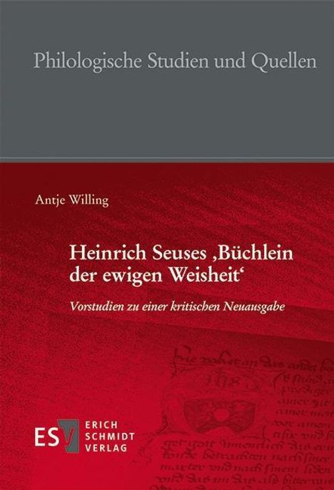 Antje Willing: Willing, A: Heinrich Seuses 'Büchlein der ewigen Weisheit', Buch