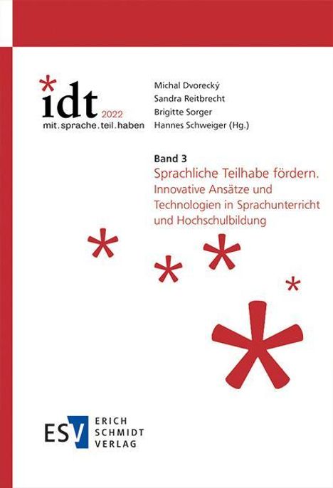IDT 2022: *mit.sprache.teil.haben - - Band 3: Sprachliche Teilhabe fördern, Buch