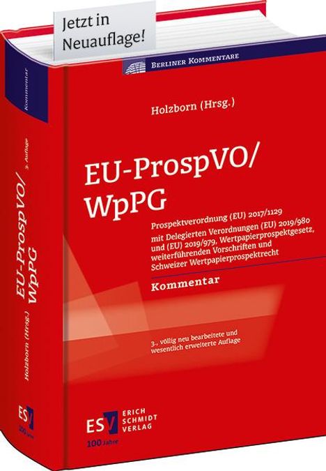 EU-ProspVO/WpPG, Buch