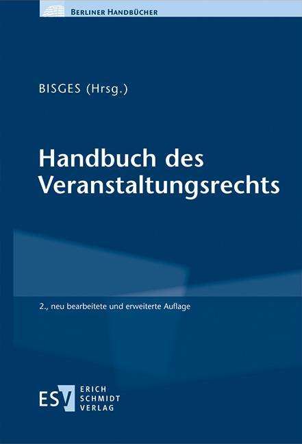 Handbuch des Veranstaltungsrechts, Buch