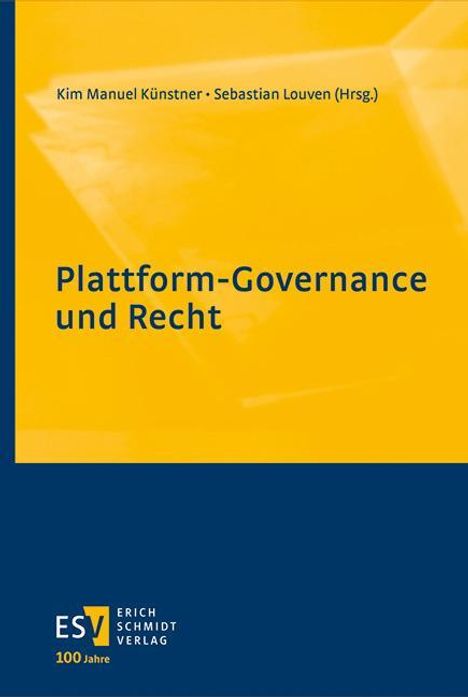 Plattform-Governance und Recht, Buch