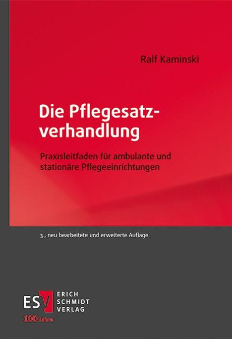 Ralf Kaminski: Die Pflegesatzverhandlung, Buch