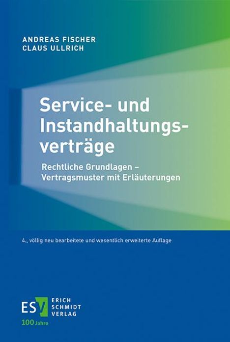 Andreas Fischer: Service- und Instandhaltungsverträge, Buch