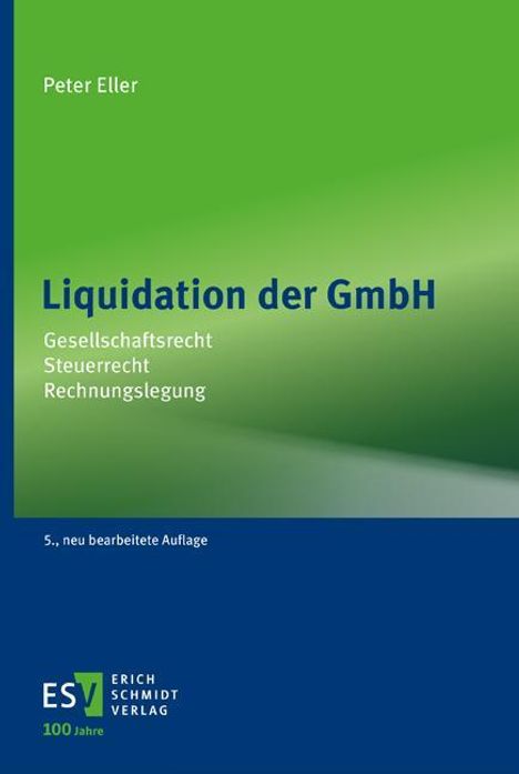 Peter Eller: Liquidation der GmbH, Buch