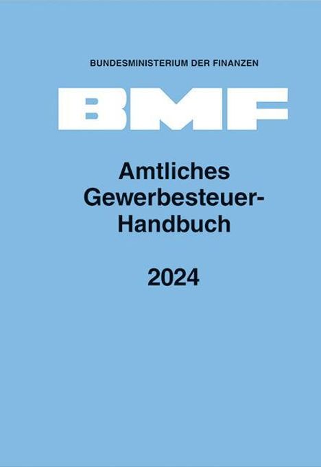 Amtliches Gewerbesteuer-Handbuch 2024, Buch