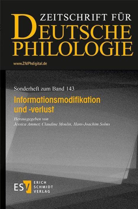 Informationsmodifikation und -verlust, Buch