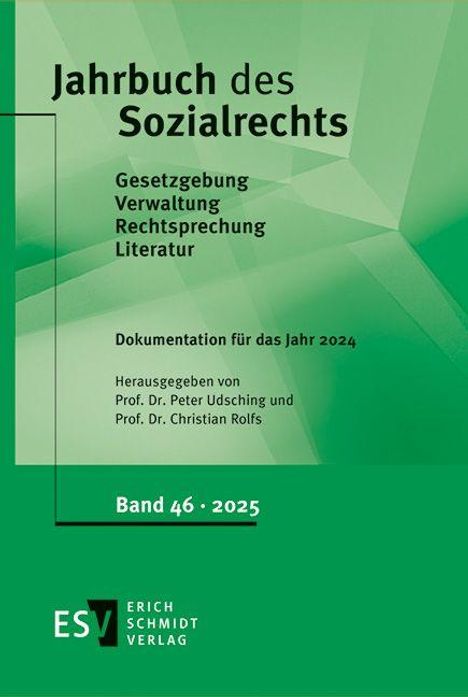 Jahrbuch des Sozialrechts - - Dokumentation für das Jahr 2024, Buch