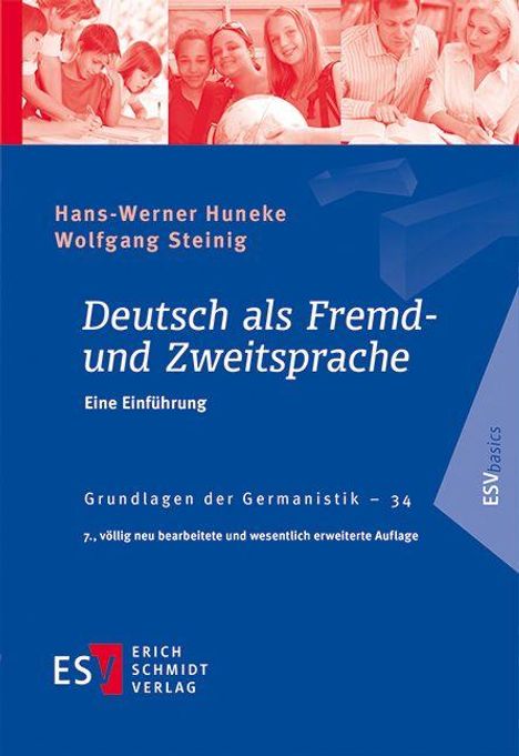 „Deutsch als Fremd- und Zweitsprache. Eine Einführung.“ Autoren: Hans-Werner Huneke, Wolfgang Steinig. Oben Gruppenfoto.