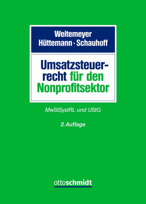 Umsatzsteuerrecht für den Nonprofitsektor, Buch