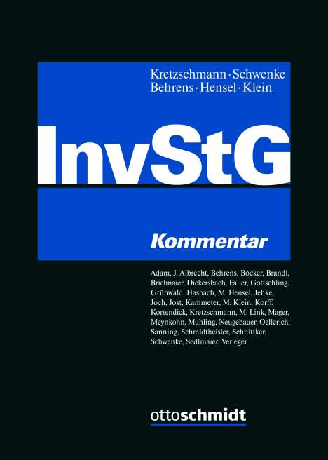 Investmentsteuergesetz, Buch