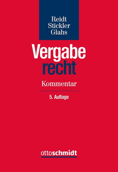 Vergaberecht, Buch