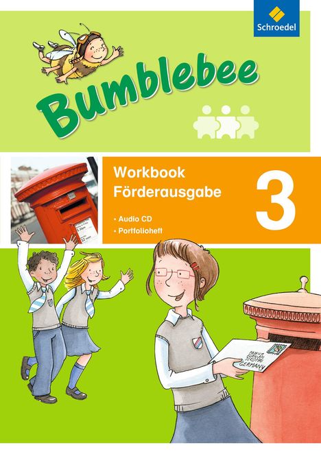 Bumblebee 3. Förderheft - Inklusion 3 plus Portfolioheft und Pupil's Audio-CD, Buch
