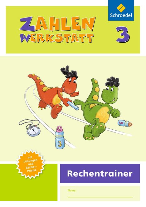 Zahlenwerkstatt - Rechentrainer 3, Buch