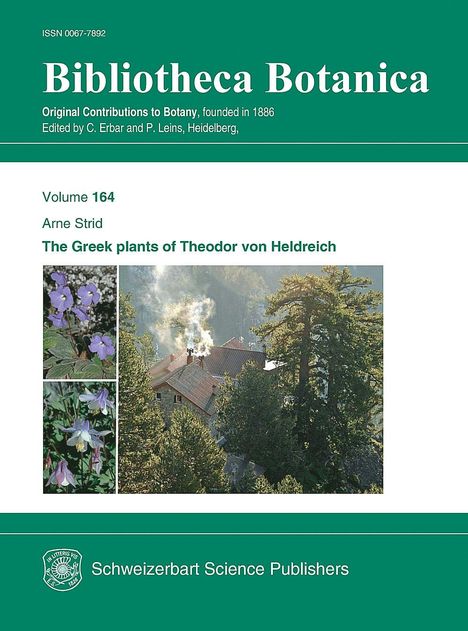 Arne Strid: The Greek Plants of Theodor von Heldreich, Buch