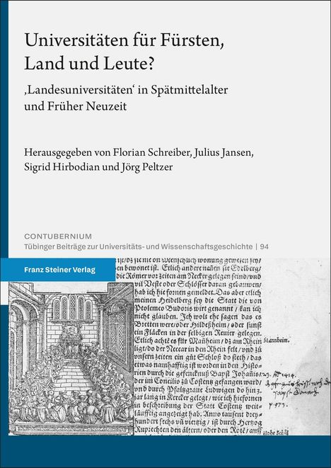 Universitäten für Fürsten, Land und Leute?, Buch