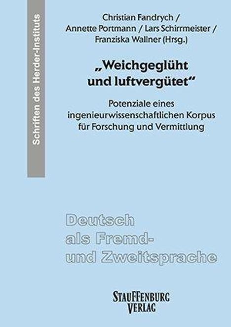 Titel: „Weichgeglüht und luftvergütet“. Potenziale eines ingenieurwissenschaftlichen Korpus für Forschung und Vermittlung.