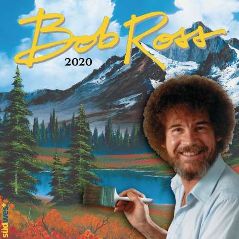 Bob Ross: Bob Ross 2020 Wandkalender, Diverse