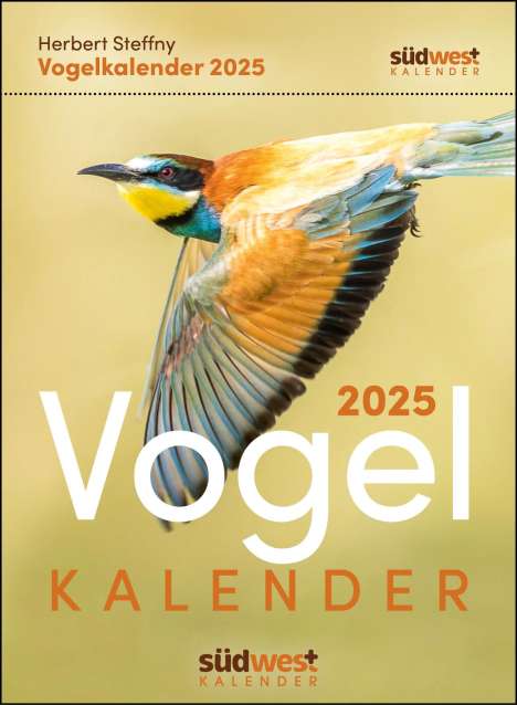 Herbert Steffny: Vogelkalender 2025 - Tagesabreißkalender zum Aufstellen oder Aufhängen, Kalender