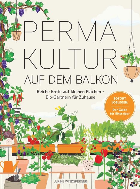 Ulrike Windsperger: Permakultur auf dem Balkon, Buch