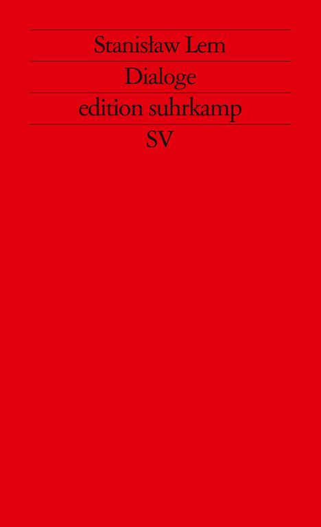 Stanislaw Lem: Dialoge, Buch