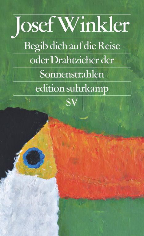 Josef Winkler: Begib dich auf die Reise oder Drahtzieher der Sonnenstrahlen, Buch
