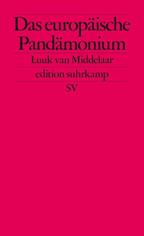 Luuk van Middelaar: Das europäische Pandämonium, Buch