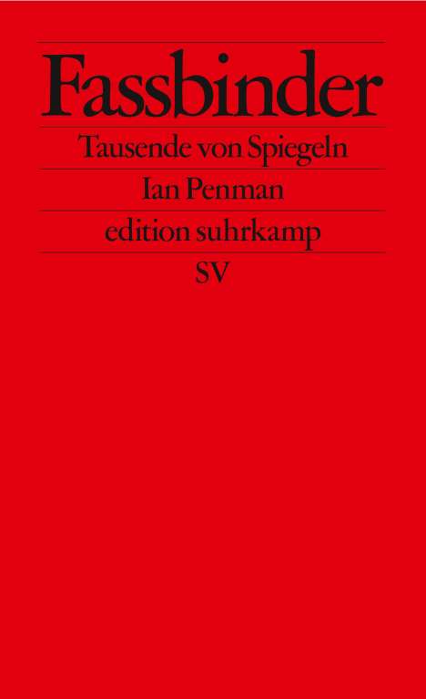 Ian Penman: Fassbinder, Buch