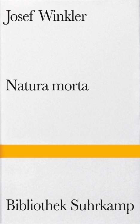 Josef Winkler: Natura morta, Buch