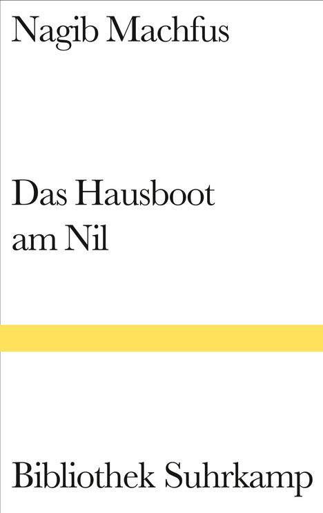 Nagib Machfus: Das Hausboot am Nil, Buch