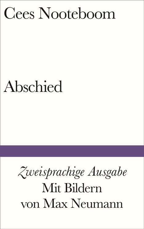 Cees Nooteboom: Abschied, Buch