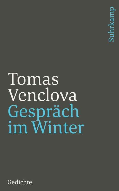 Tomas Venclova: Gespräch im Winter, Buch