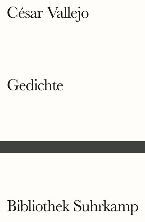 César Vallejo: Gedichte, Buch