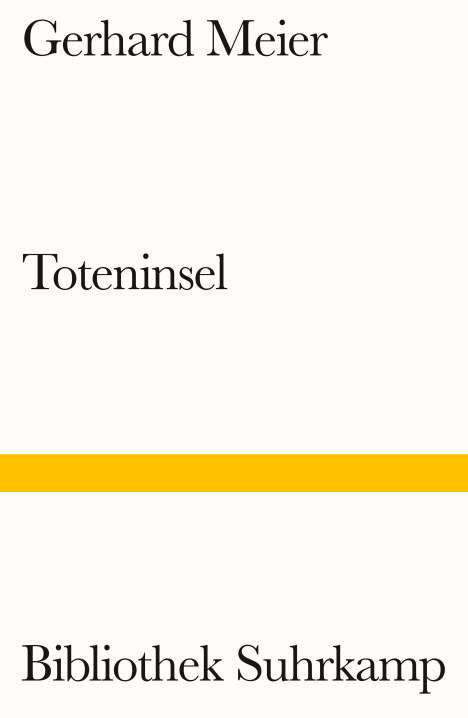 Gerhard Meier: Toteninsel, Buch