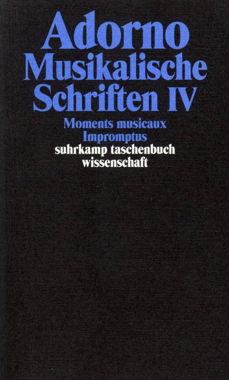 Theodor W. Adorno (1903-1969): Gesammelte Schriften in 20 Bänden, Buch