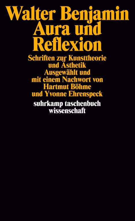 Walter Benjamin: Aura und Reflexion, Buch