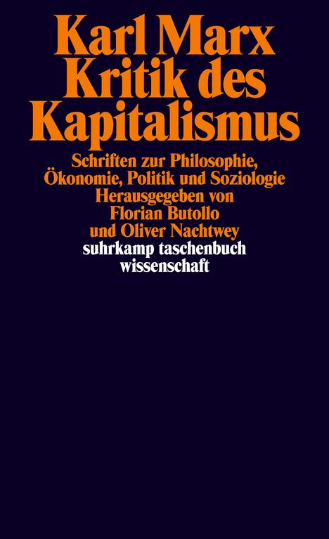 Karl Marx: Kritik des Kapitalismus, Buch