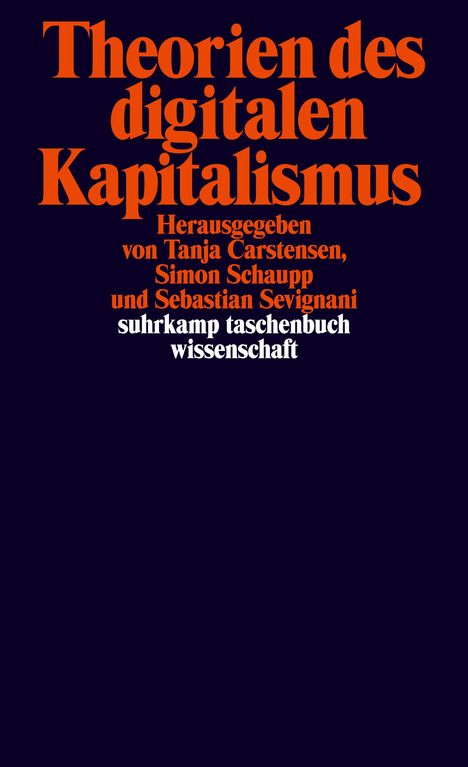 Theorien des digitalen Kapitalismus, Buch