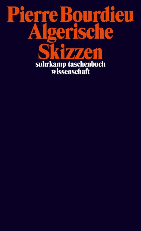 Pierre Bourdieu: Algerische Skizzen, Buch