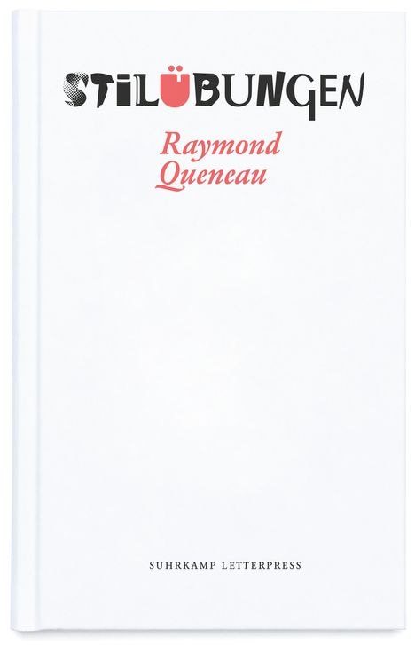 Raymond Queneau: Queneau, R: Stilübungen, Buch