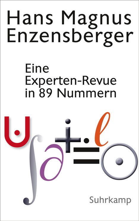 Hans Magnus Enzensberger: Eine Experten-Revue in 89 Nummern, Buch