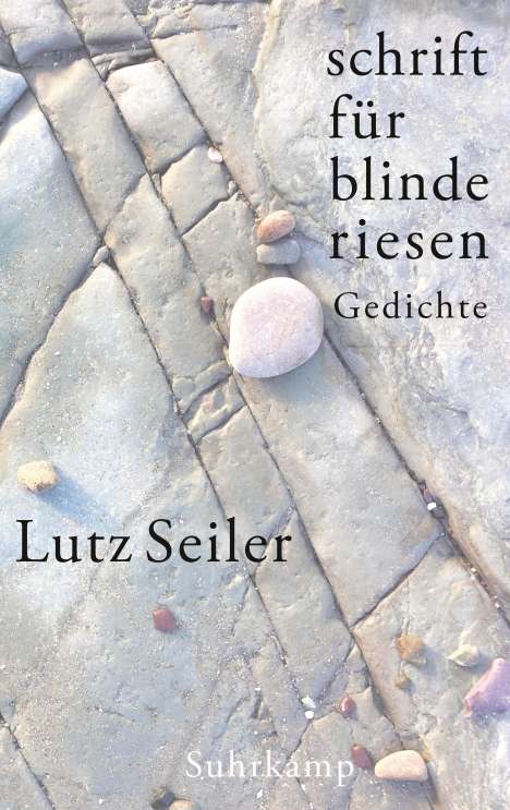 Lutz Seiler: schrift für blinde riesen, Buch