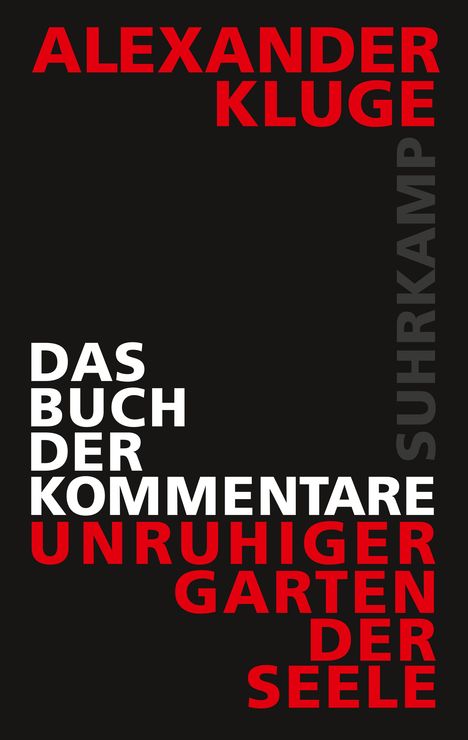 Alexander Kluge: Das Buch der Kommentare, Buch