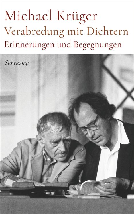 Michael Krüger: Verabredung mit Dichtern, Buch