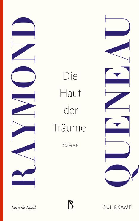 Raymond Queneau: Die Haut der Träume, Buch
